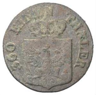Fundmünze, Pfennig, 1828
