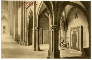 Meißen. Dom - Lettner nördl. Seitenschiff