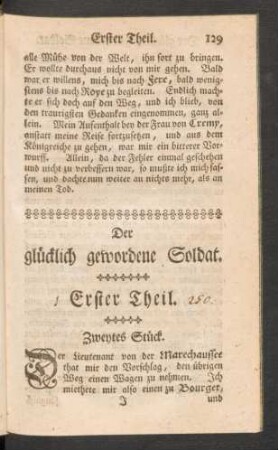 Zweytes Stück.