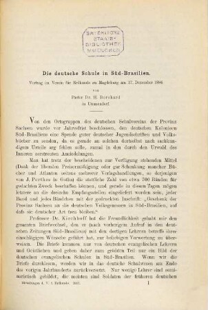 Mitteilungen des Vereins für Erdkunde zu Halle a.d.S : zugl. Organ des Thüringisch-Sächsischen Gesamtvereins für Erdkunde. 11. 1887
