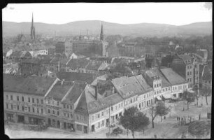 Bautzen. Blick vom Reichenturm auf Bautzen