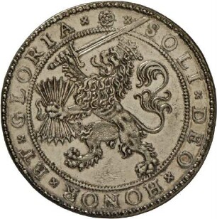 Medaille auf die Schlacht von Turnhout, 1597