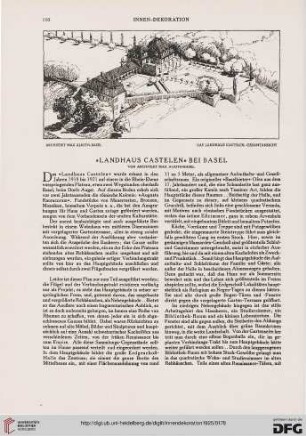 36: "Landhaus Castelen" bei Basel