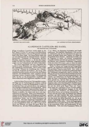 36: "Landhaus Castelen" bei Basel