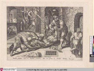 [Der unrentable Diener wird in die Dunkelheit gesperrt; The unprofitable servant cast into darkness]