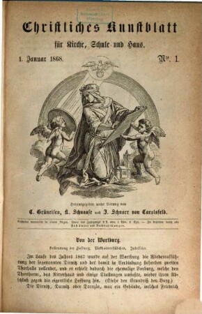 Christliches Kunstblatt für Kirche, Schule u. Haus. [10]. 1868
