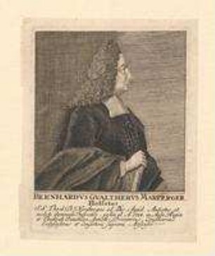 Bernhard Walther Marperger (= Marberger), Holsatus = Holsteiner