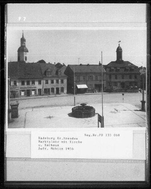 Marktplatz, Radeburg