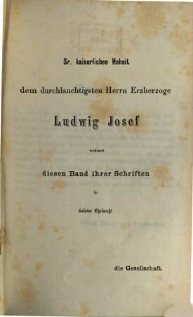 Verhandlungen der Zoologisch-Botanischen Gesellschaft in Wien. 13. 1863