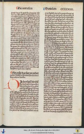 Die vorred sant iheronimi in den propheten danielem
