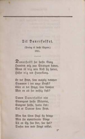 Bernhard Sev. Ingemanns Samlede Skrifter, 4. Afdelings. Samlede Romanzer, Sange og Eventyrdigte