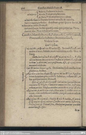 Constar, Manifestum est, Palam est,Confessum est, Pro confesso habetur, In confesso est, Videre licet