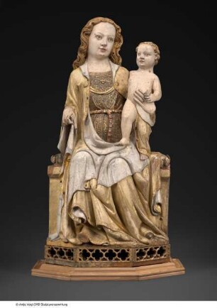 Thronende Maria mit Kind