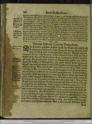 Cap. LXII. Von der Höll und Orte der Verdam[m]ten