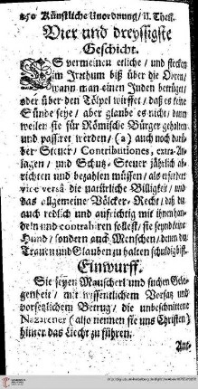 Vier und dreyssigste Geschicht