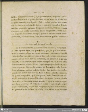 §. 1. De dote ecclesiae constituenda
