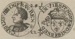 Bildnis des Carolvs VIIII., König von Frankreich