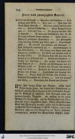 Zwey und zwanzigstes Kapitel.