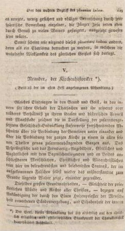 149-178 Neander, der Kirchenhistoriker : Schluß