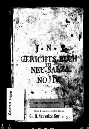 Gerichtshandelsbuch von Neusalza, Bd. 3