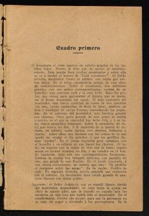 Cuadro primero