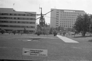 Hubschrauberlandeplatz des Städtischen Klinikums Karlsruhe