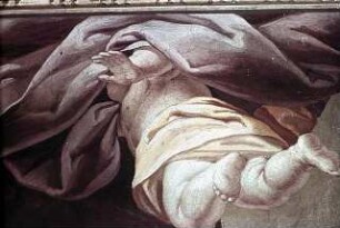 Der heilige Benedikt gibt die Ordensregel im Beisein des Papstes und des Kaisers