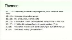 NSA-Untersuchungsausschuss - Wer kontrolliert wen?: Zwischen den geschwärzten Zeilen lesen