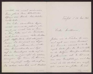 Schreiben an Hermann Muthesius (Brief)