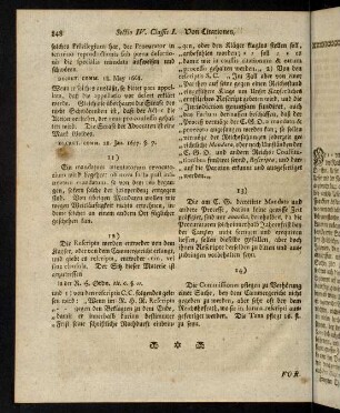 848-865, I. kayserliche Citation super Injuriis. - XVII. Mandatum restitutorium in dignitates S.C.