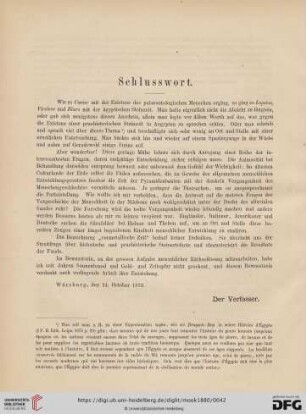 Schlusswort