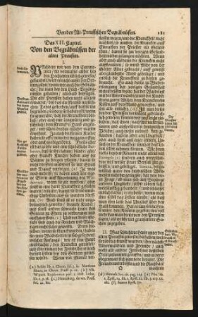 Das XII. Capitel. Von den Begräbnüssen der alten Preussen.