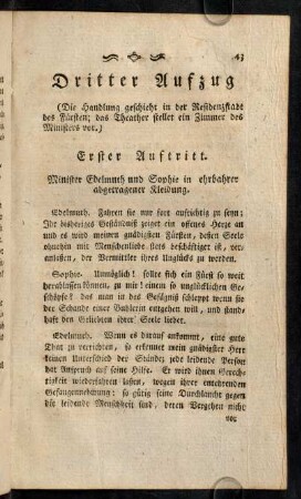 43-72, Dritter Aufzug