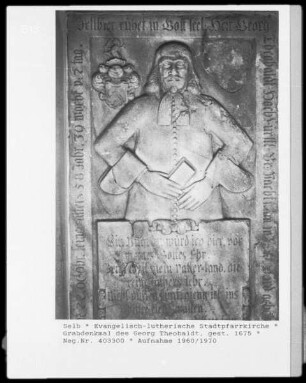 Grabdenkmal Georg Theobaldt