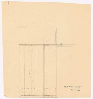 Siedlung Hinrichssegen, Bruckmühl: Technischer Detailplan