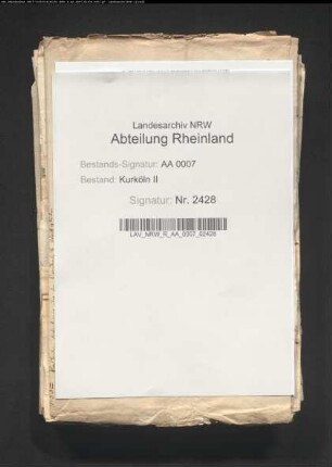 Deduktion über die Prozesse um Odenkirchen