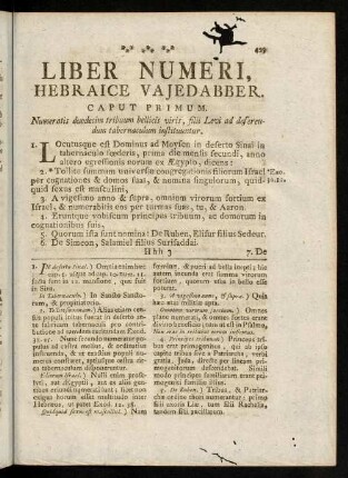 429-450, Caput I.-VI.