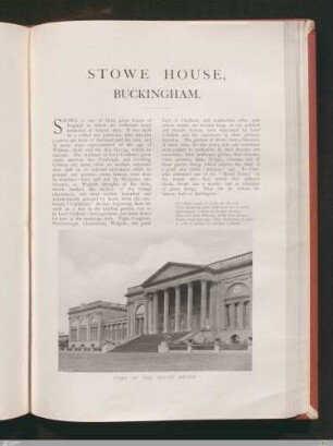 Stowe House, Buckingham