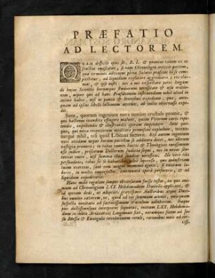 2v-4v, Praefatio Ad Lectorem.