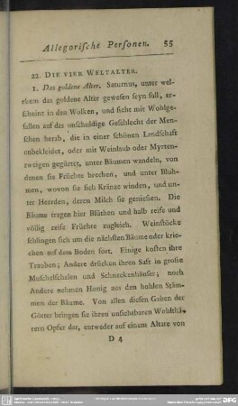 22. Die vier Weltalter