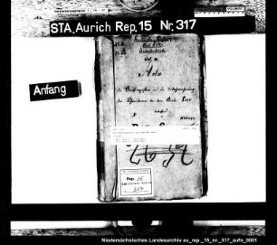 Der Schreibdienst bei dem Amt Leer