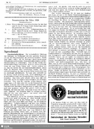 Steuertermine für März 1928