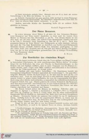 3: Zur Geschichte des römischen Riegel