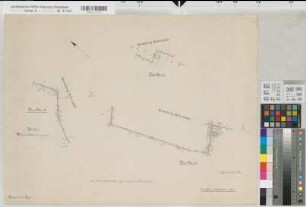 Holzwickede (Holzwickede), Teilung Holzwickede, Planaufmessungsriß Sölde Flur 4;11