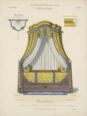 "Décor de lit", aus: Le Garde-meuble