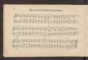 Wer nun den lieben Gott lässt walten.
