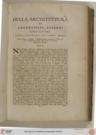 Libro settimo