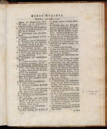 Erstes Register - Zweytes Register.