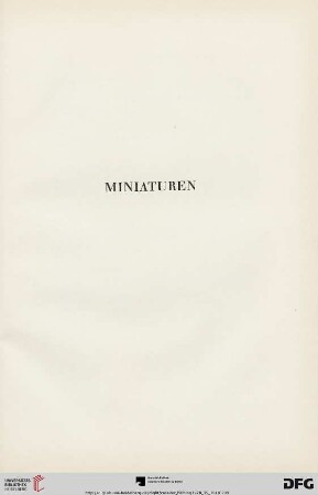 Miniaturen (Nr. 126-142)