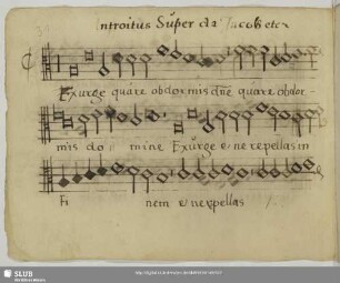 [Figulus, Wolfgang:] Missa super Da Jacob